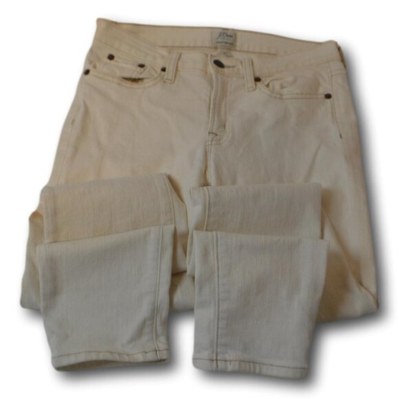 J Crew Off White Toothpick Jeans Size: 27 - Picture 3 of 3